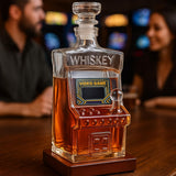 Arcade Machine Whiskey Decanter | Crystal Liquor Dispenser