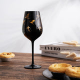 Crystal Stemmed Skiing, Apres Ski Skiier Wine Glasses - 1 Glass - 14oz