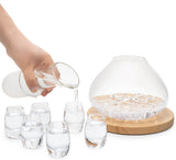 Sake Set Glasses Japanese, 15 Ounce