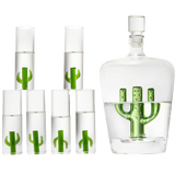 Tequila Decanter Set with Cactus Decanter (Cactus)