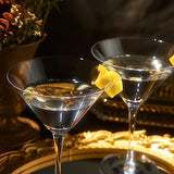 Crystal Martini Glass Set of 2 | 10oz