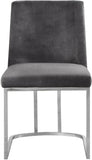 Heidi Velvet Contemporary Dining Chair Set - Glamorous Design with Plush Comfort for Stylish Dining