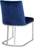 Heidi Velvet Contemporary Dining Chair Set - Glamorous Design with Plush Comfort for Stylish Dining
