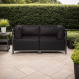 Axis 2pc Sectional Atlantis Black Titanium Frame