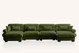 CLOUDIES 173" 4 Seater Sofa with 2 Ottomans