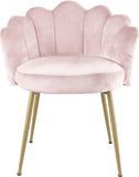 Claire Velvet Dining Chair Set - Luxurious Plush Upholstery with Brushed Gold Legs for Elegance