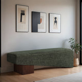 Alora - Bench - Dark Brown Base
