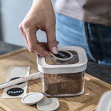 ZWILLING Fresh & Save Cube Box, Plasic, Airtight Dry Food Storage Container, Small Cube, S Container, .34-qt