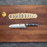 ZWILLING Spectrum 7-inch Hollow Edge Santoku