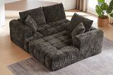 ELARA 108" Chenille Right Chaise Sofa