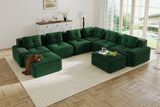 CORDELIA 151" 6-Seater Sofa with 2 Ottomans