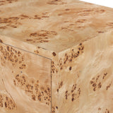 Cyrus Sideboard Buffet - Timeless Mid-Century Elegance in Solid Ash Burl Wood for Your Home Decor