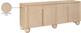 Cardiff Sideboard Buffet - Elevate Your Dining Space with Modern Elegance and Stylish Storage Solutions