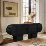 Harlow Sideboard/Buffet - Elegant Art Deco Design with Rich Finish, Perfect for Modern Interiors