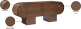 Harlow Sideboard/Buffet - Elegant Art Deco Design with Rich Finish, Perfect for Modern Interiors