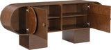 Harlow Sideboard/Buffet - Elegant Art Deco Design with Rich Finish, Perfect for Modern Interiors