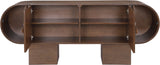 Harlow Sideboard/Buffet - Elegant Art Deco Design with Rich Finish, Perfect for Modern Interiors
