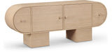 Harlow Sideboard/Buffet - Elegant Art Deco Design with Rich Finish, Perfect for Modern Interiors