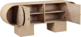 Harlow Sideboard/Buffet - Elegant Art Deco Design with Rich Finish, Perfect for Modern Interiors