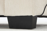 NARLO 97" 3-Seater Sofa with 1 Storage Ottoman
