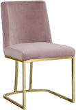 Heidi Velvet Contemporary Dining Chair Set - Glamorous Design with Plush Comfort for Stylish Dining