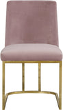 Heidi Velvet Contemporary Dining Chair Set - Glamorous Design with Plush Comfort for Stylish Dining