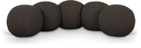 Apollo - Boucle Fabric Bench