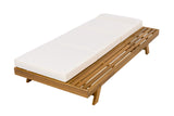 ORVA Outdoor Lounge Chaise with Headrest