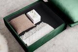 PERTH 86" Loveseat with 2 Ottomans