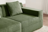 MARTHA 117" 3-Seater Sofa with 2 Ottomans
