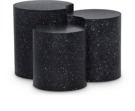 Dimple - 20" 3 Piece Modular End Table - Terazzo Finish