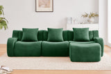 ROMA 115.3" 3-Seater Sofa with 1 Ottoman