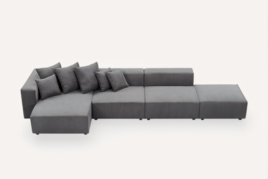 LUNOR 155" 4-Seaters Sectional