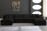 Cozy - 6 Piece Modular Double Chaise Sectional
