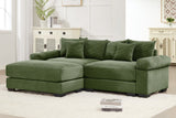 DESEO 92" Loveseat with 1 Ottoman