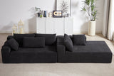 NOUVA 108" Chenille Right Chaise Sectional