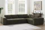 NOUVA 130" Chenille 6-Seater Sofa