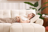 CHARLOTTE 47" Sofa with 1 Ottoman