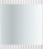 Modernist Glass Mirror - Chic Industrial Style with Sculptural Design for Contemporary Home Decor