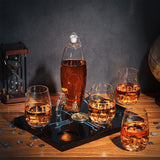 Cryptocurrency Decanter, 450ml Four 12 oz Glasses