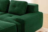CORDELIA 153" 4-Seater Sofa with 2 Ottomans