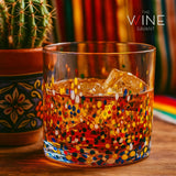Large Confetti DOF Glasses – Set of 2- 11oz