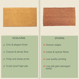 Coir Door Mats Basic Plain - 17X30" Beige