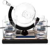 Police Officers Decanter - Whiskey and Wine Set 850ml