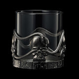 Skull & Snake Pewter Whiskey, Wine, Beer & Water Drinking Glass -12.5oz Set of 2