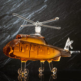 Helicopter Wine & Whiskey Decanter Black Hawk Chopper 750ml
