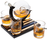 Police Officers Decanter - Whiskey and Wine Set 850ml