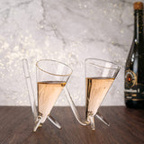 Champagne Shooter - Chug Flutes Guzzler Glasses Unique Gifts