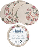 Multi Chintz Braided Cotton Placemat Set of 6