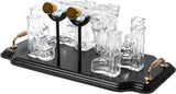 Pistol Whiskey & Wine Decanter - 2 Gun Whiskey Decanter Set